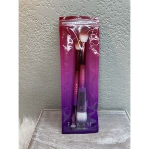 $13 🌙 F.A.R.A.H. Shade and Blend Brush +‎ Blush & Highlight Brush Set NEW